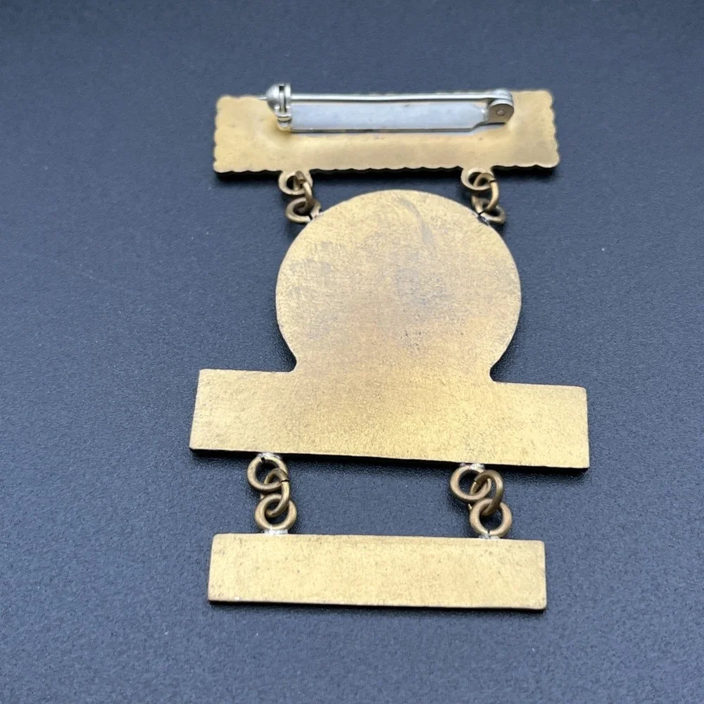 1982 Colonial National Invitation PGA Howard Kane Vice President Badge Pin‎